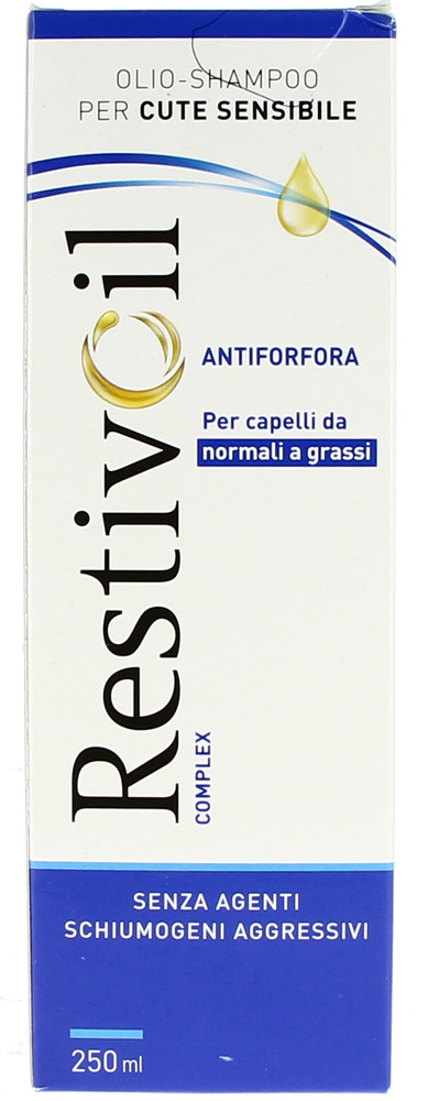 Olio Shampoo Antiforfora Capelli Grassi Restivoil - Foto 1