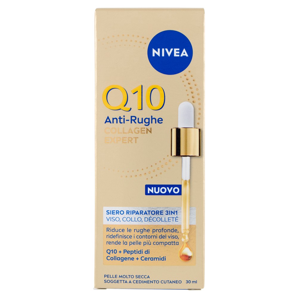 Siero Riparatore 3in1 Collagen Boost Nivea Q10 - Foto 1