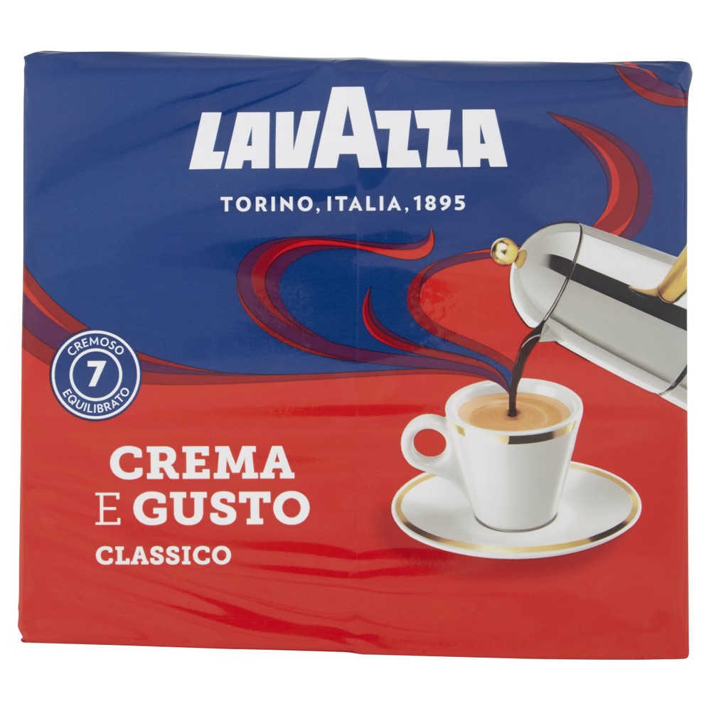 Caffè Macinato Classico Crema E Gusto 2x250g Lavazza - Foto 1
