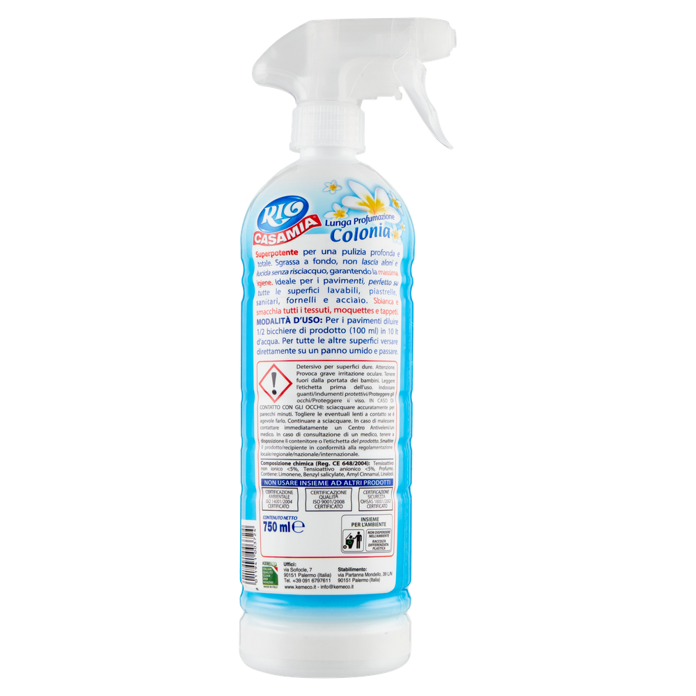 Detergente Multisuperficie Igienizzante Spray Con Ammoniaca Rio - Foto 3