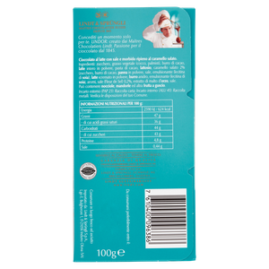 Lindt Lindor Tavoletta Cioccolato Latte Ripieno Caramello Salato - Foto 3
