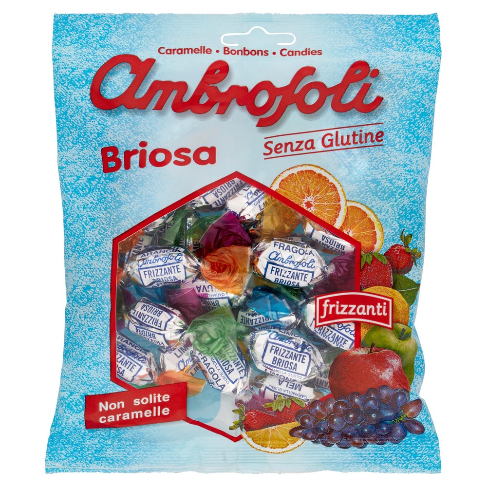 Caramelle Briosa Frizzanti Ai 5 Gusti Assortiti Ambrosoli - Foto 1