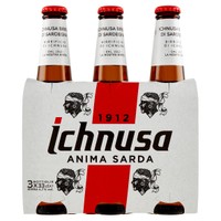 Birra Ichnusa 3 Bottiglie Da Cl.33 Birra Ichnusa 3 Bottiglie Da Cl.33