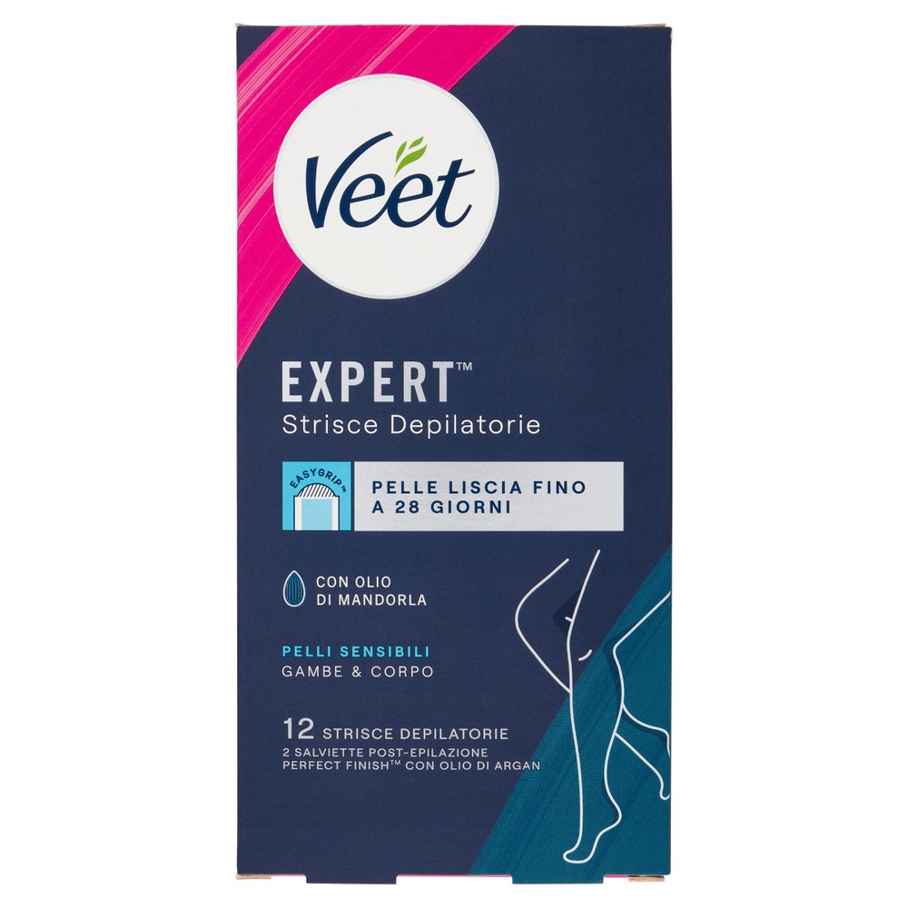 Strisce Depilatorie Corpo Pelli Sensibili Veet - Foto 1