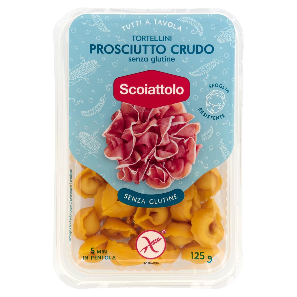 Tortellini Prosciutto Crudo Senza Glutine Scoiattolo - Foto 1