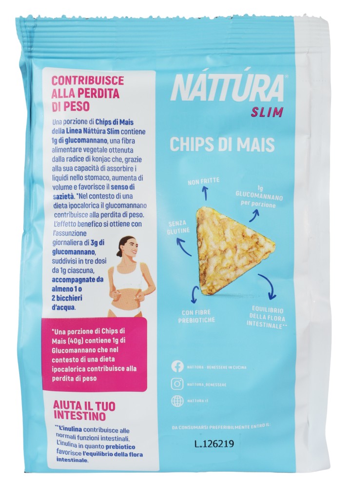 Nattura Slim Chips Mais - Foto 3