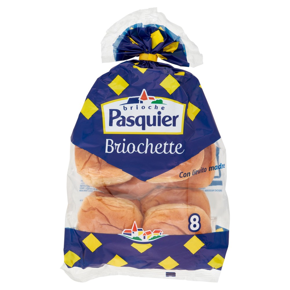 Briochette Panini Dolci Con Lievito Madre 8x40g Brioche Pasquier - Foto 1