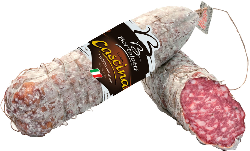Salame Cascina Affettato O Intero (800g) Bortolotti Salumi - Foto 1