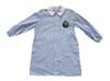 Grembiule Asilo Bambino 6 Anni Vichy Azzurro