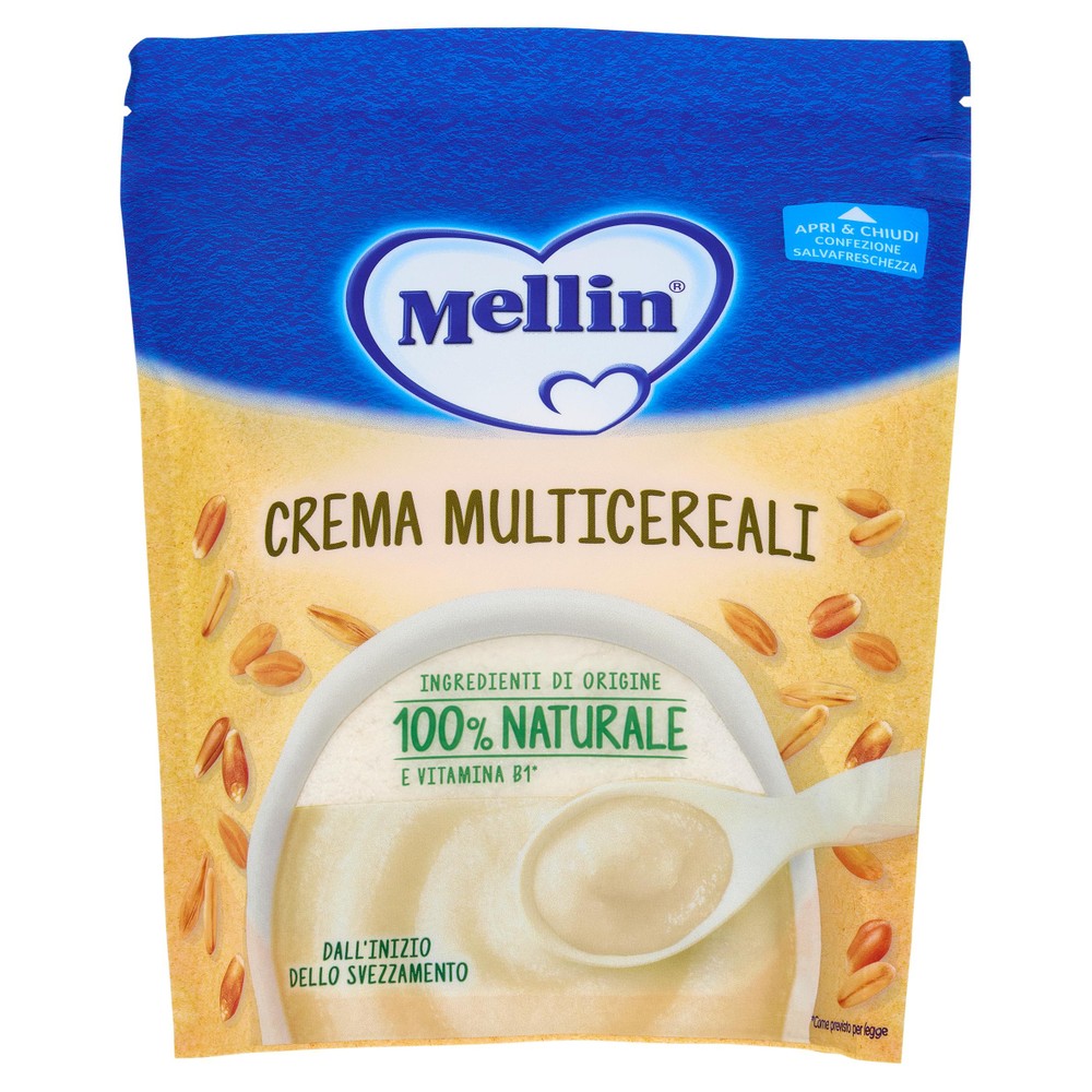 Crema Multicereali Dall'inizio Dello Svezzamento Mellin - Foto 1