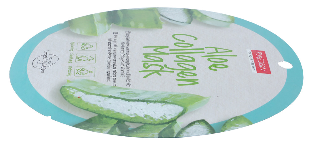 Maschera Viso Al Collagene All'aloe Purederm - Foto 2