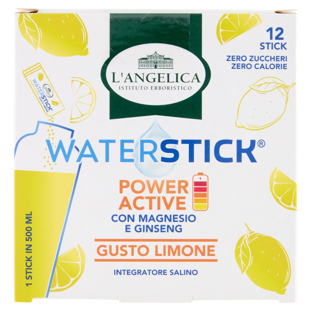 12 Waterstick Power Active Con Magnesio L'angelica - Foto 1