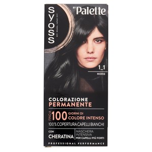Colorazione Capelli Syoss By Palette 1.1 Nero - Foto 1