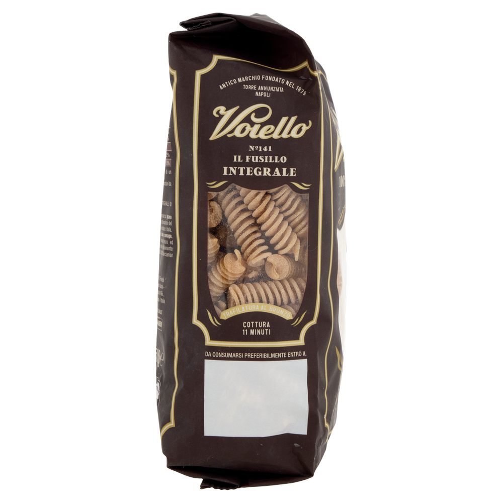 Pasta Il Fusillo Integrale N.141 Di Grano Aureo 100% Italiano Voiello - Foto 2