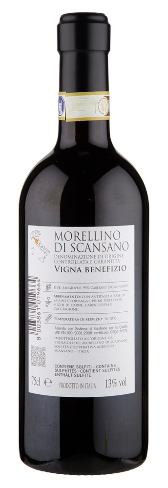 Vino Rosso Morellino Di Scansano Docg Vigna Benefizio Vignaioli - Foto 3