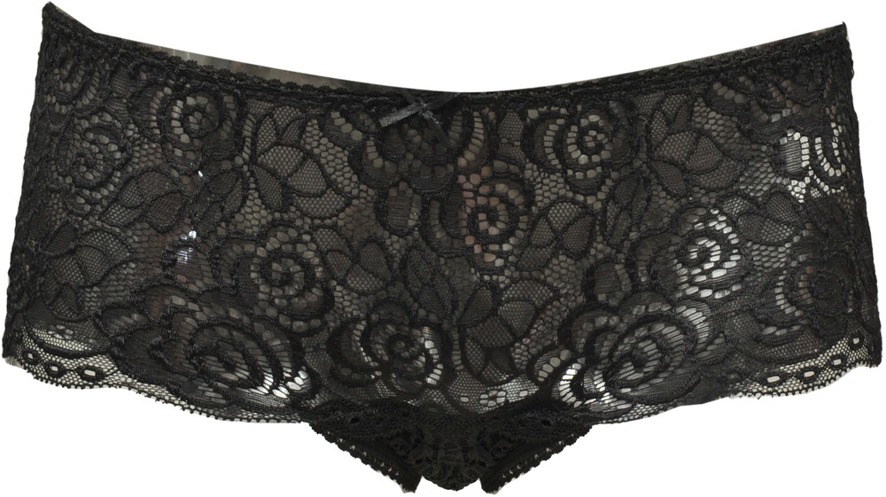 Culotte Donna Con Pizzo 6 Nero Delinea - Foto 1