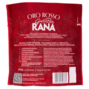 Ravioli Funghi Taleggio Dop E Tartufo Nero Oro Rosso Giovanni Rana - Foto 3