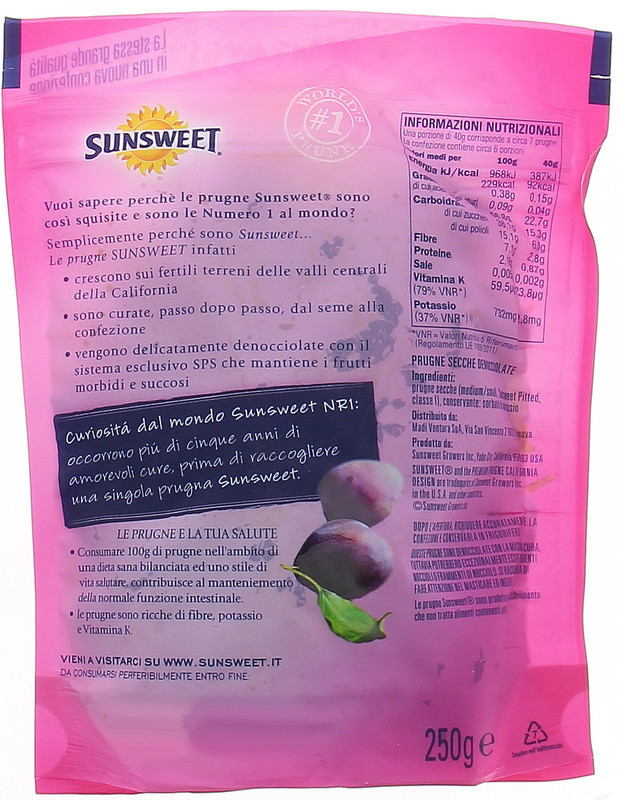Prugne Susnsweet Denocciolate Baby - Foto 3
