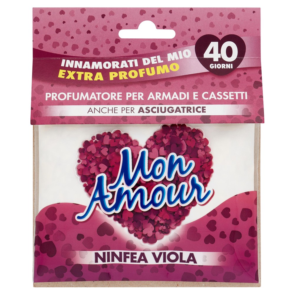 Profumatore Armadi E Cassetti Ninfea Viola Mon Amour - Foto 1