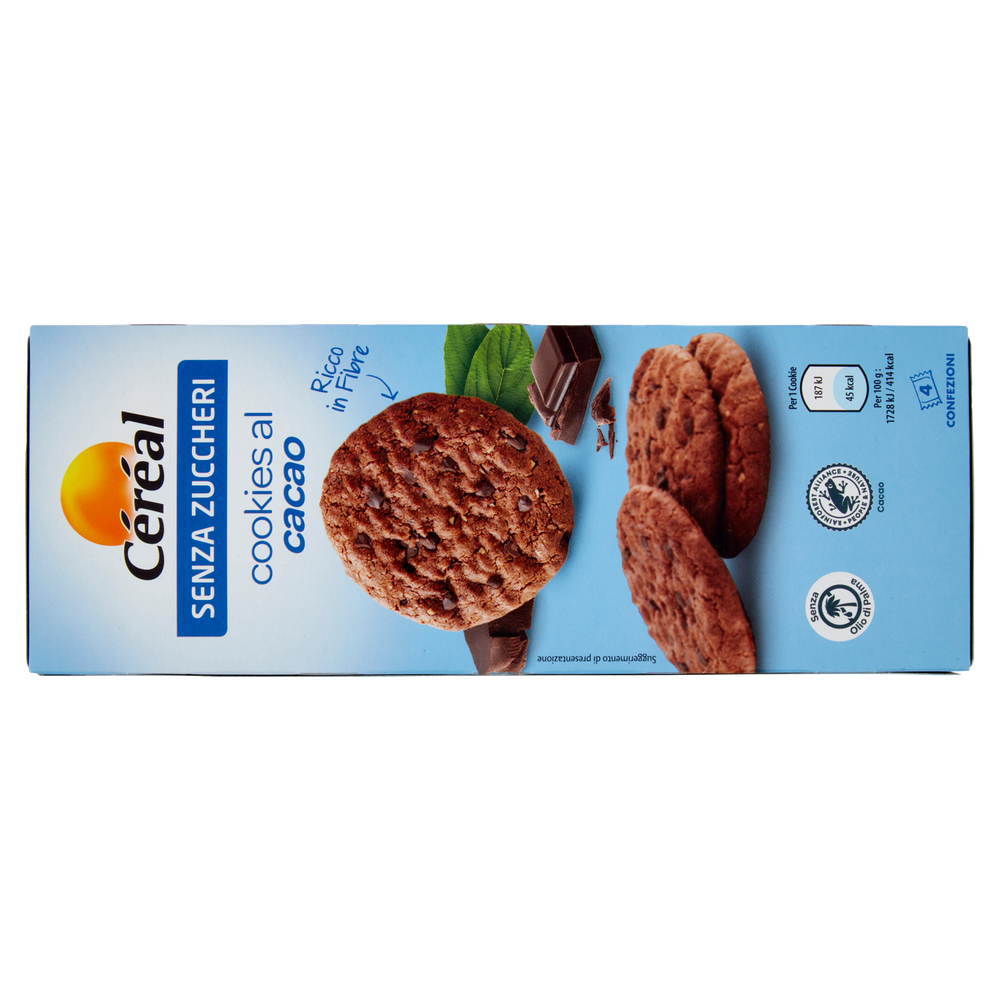 Cereal Senza Zucchero Cookies Al Cacao - Foto 3