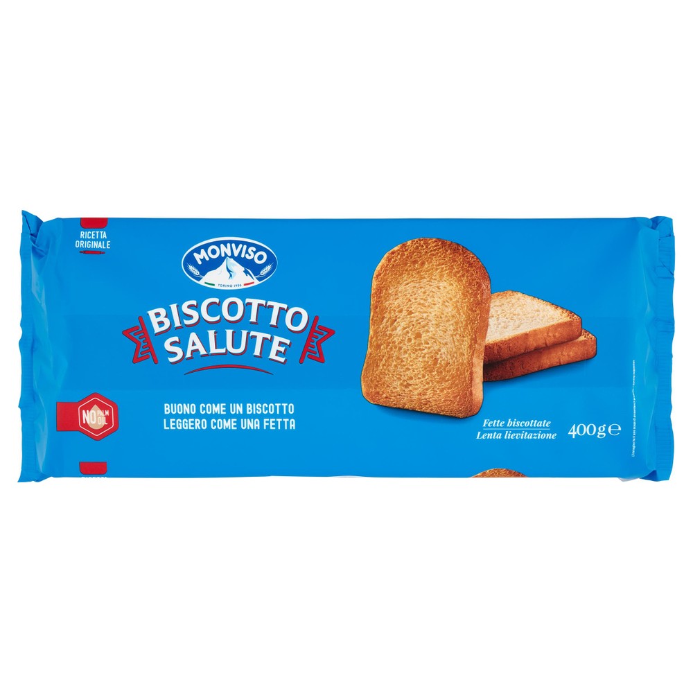 Fette Biscottate Biscotto Salute Lenta Lievitazione Monviso - Foto 1