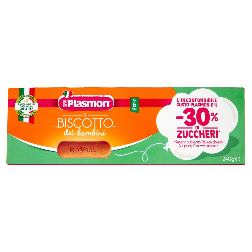 Plasmon Biscotto -30% Di Zuccheri