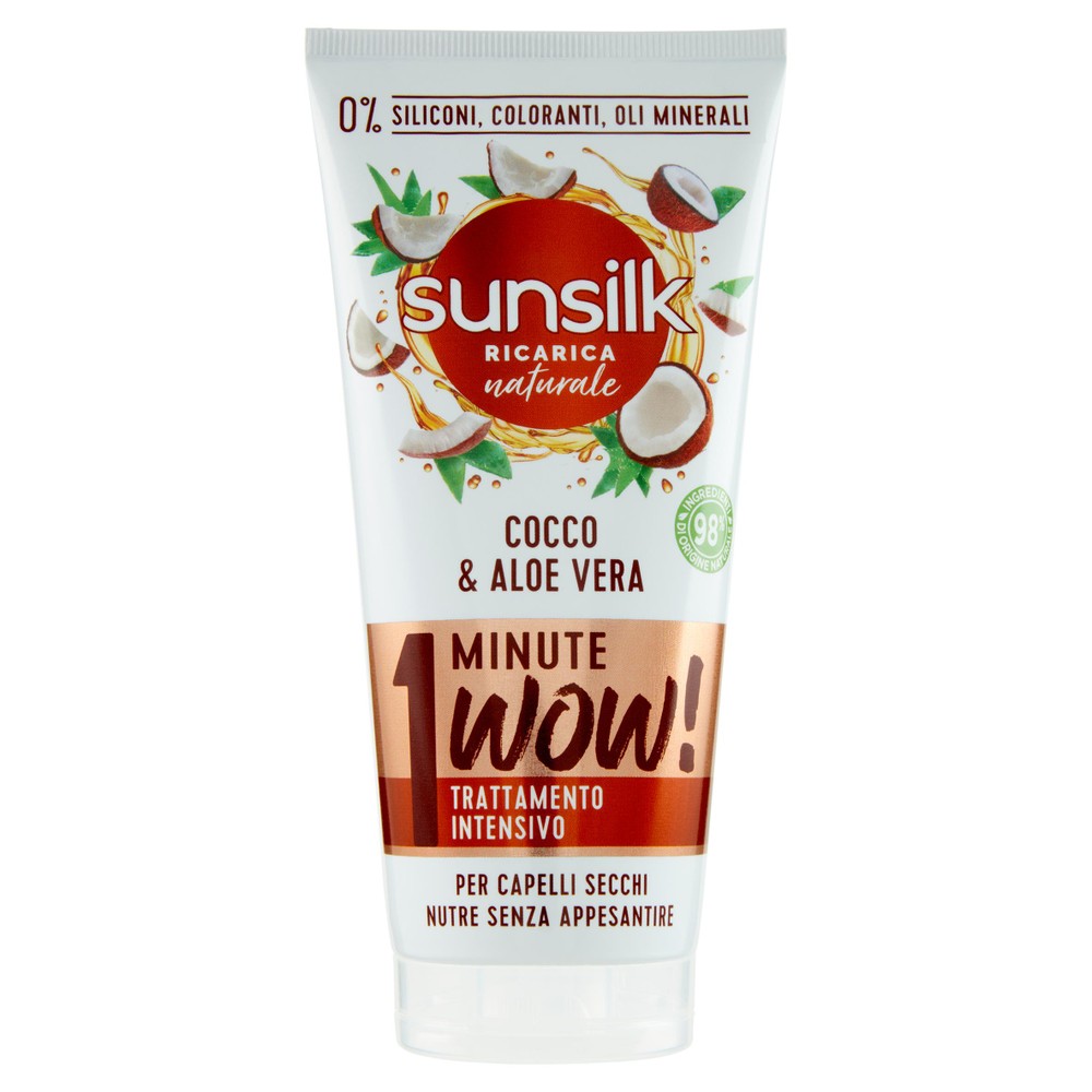 Maschera Capelli 1 Minuto Cocco & Aloe Sunsilk - Foto 1