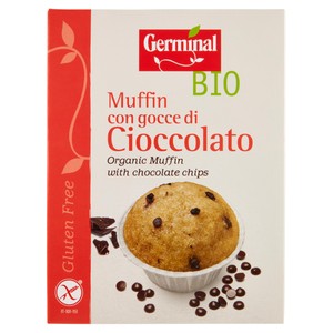 Muffin Con Gocce Cioccolato Senza Glutine Germinal