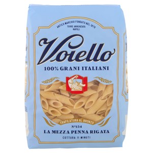 Pasta La Mezza Penna Rigata N.154 100% Grano Italiano Voiello - Foto 1