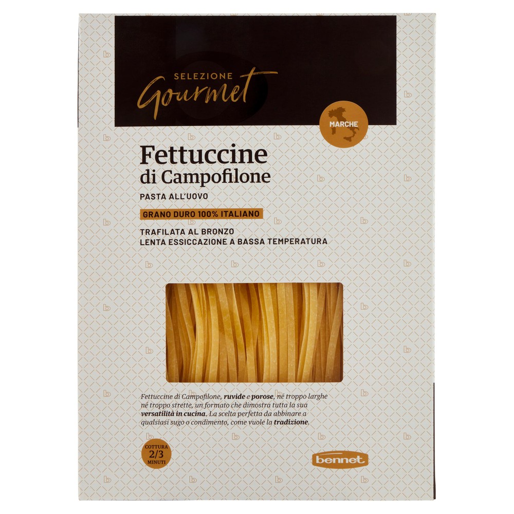 Pasta Fettuccine All'uovo Di Campofilone Selezione Gourmet Bennet - Foto 1