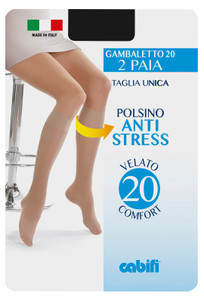 Gambaletti Donna Cabifi Velati Tg Unica Nero 20 Denari Conf Da 2 - Foto 1