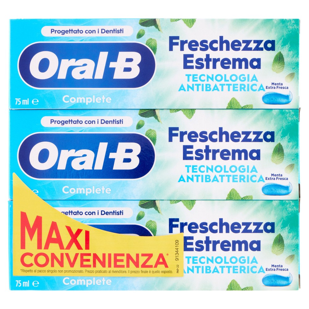 Dentifricio Oral B Complete Freschezza Estrema - Foto 1