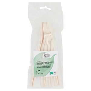 10 Cucchiai Natural Compostabili - Foto 1