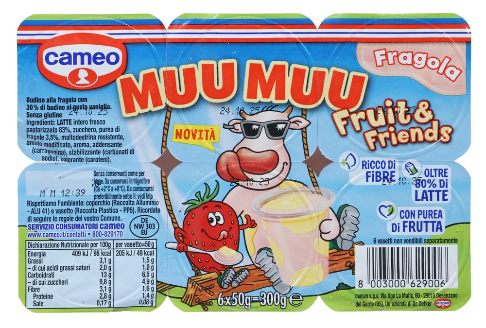 Muu Muu Fragola 6x50g Cameo - Foto 1