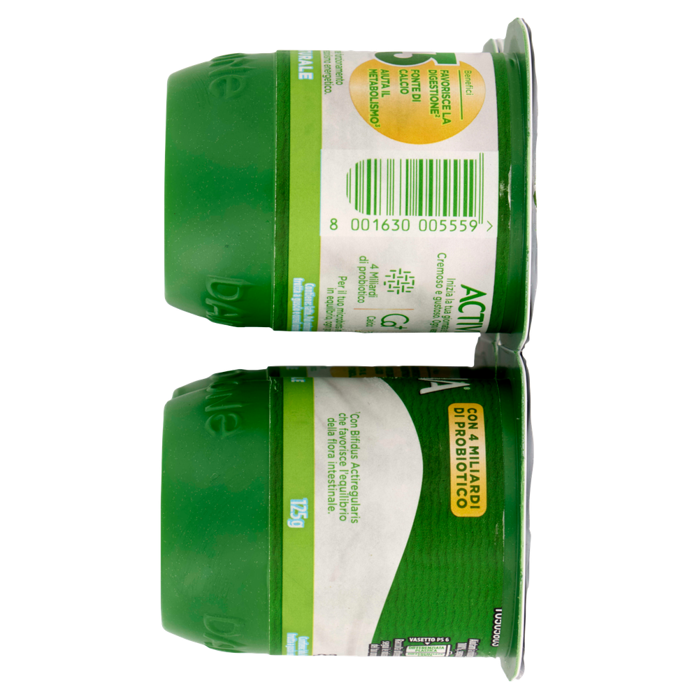 Yogurt Bianco Naturale 4x125g Activia - Foto 2