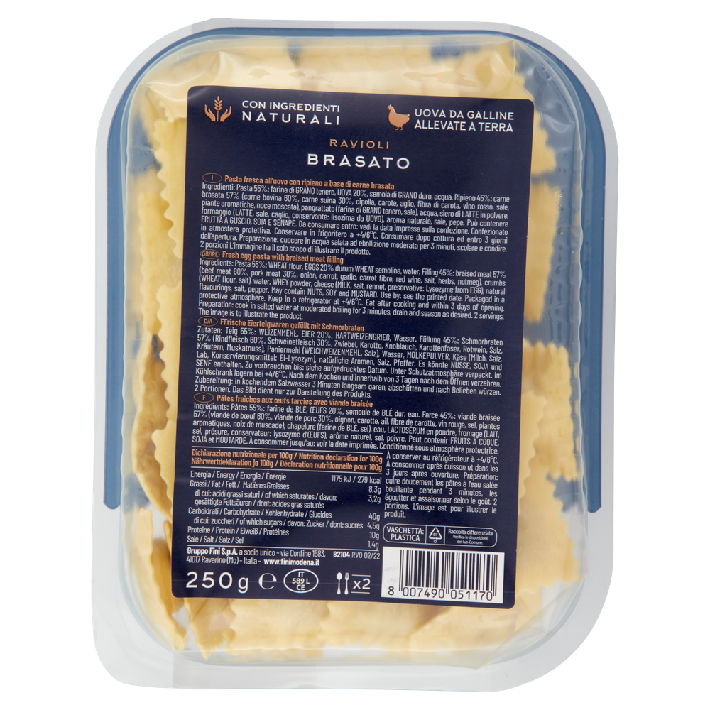 Antica Bottega Ravioli Al Brasato Fini - Foto 3