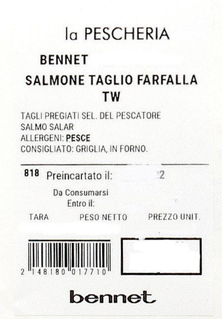 Salmone Taglio Farfalla Tagli Pregiati Selezione Del Pescatore - Foto 2