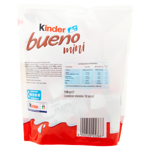 Wafer Kinder Bueno Mini Con Cioccolato Al Latte E Nicciole Kinder - Foto 3