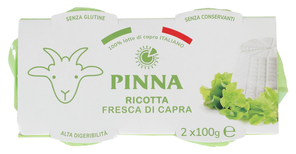 Ricotta Fresca Di Capra Pinna 2x100g - Foto 1