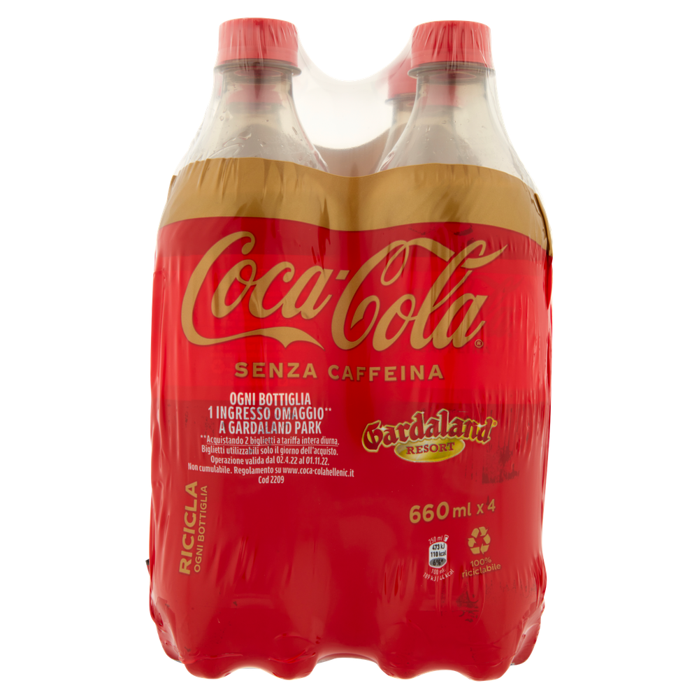 4 Coca Cola Senza Caffeina Pet - Foto 3