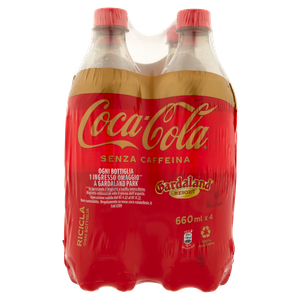 Coca Cola Senza Caffeina 4 Da Ml.660 Cad.