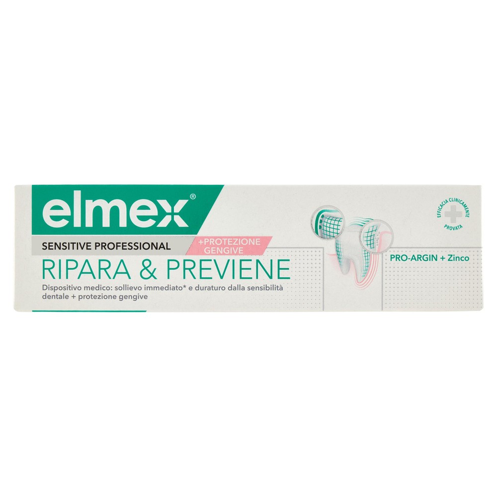 Dentifricio Sensitive Professional Ripara&Previene Elmex