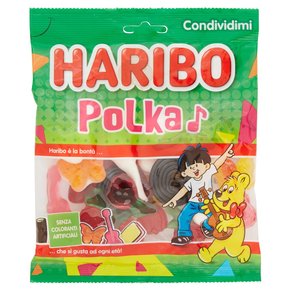 Caramelle Gommose Polka Assortite Haribo - Foto 1