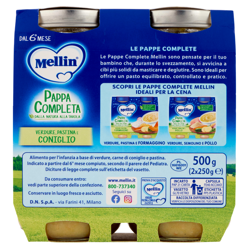 Pappa Completa Al Coniglio Mellin - Foto 3