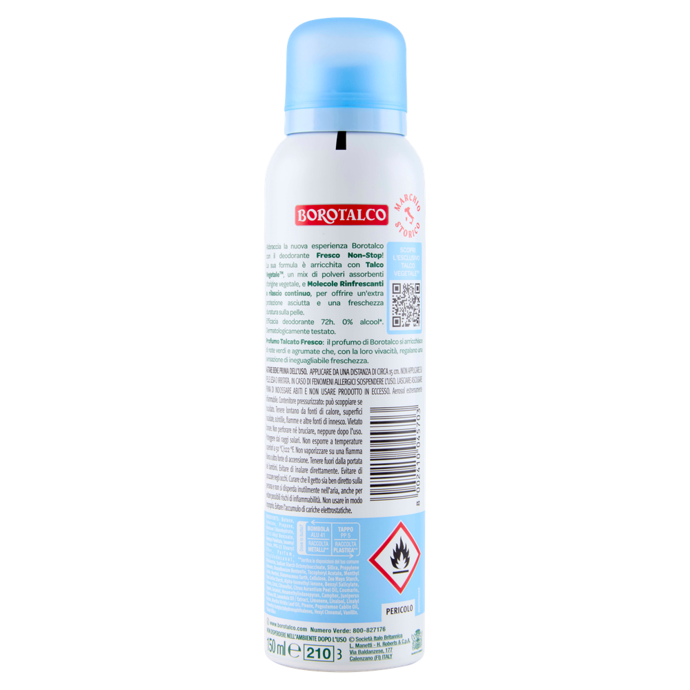 Borotalco Deodorante Spray Fresco - Foto 3