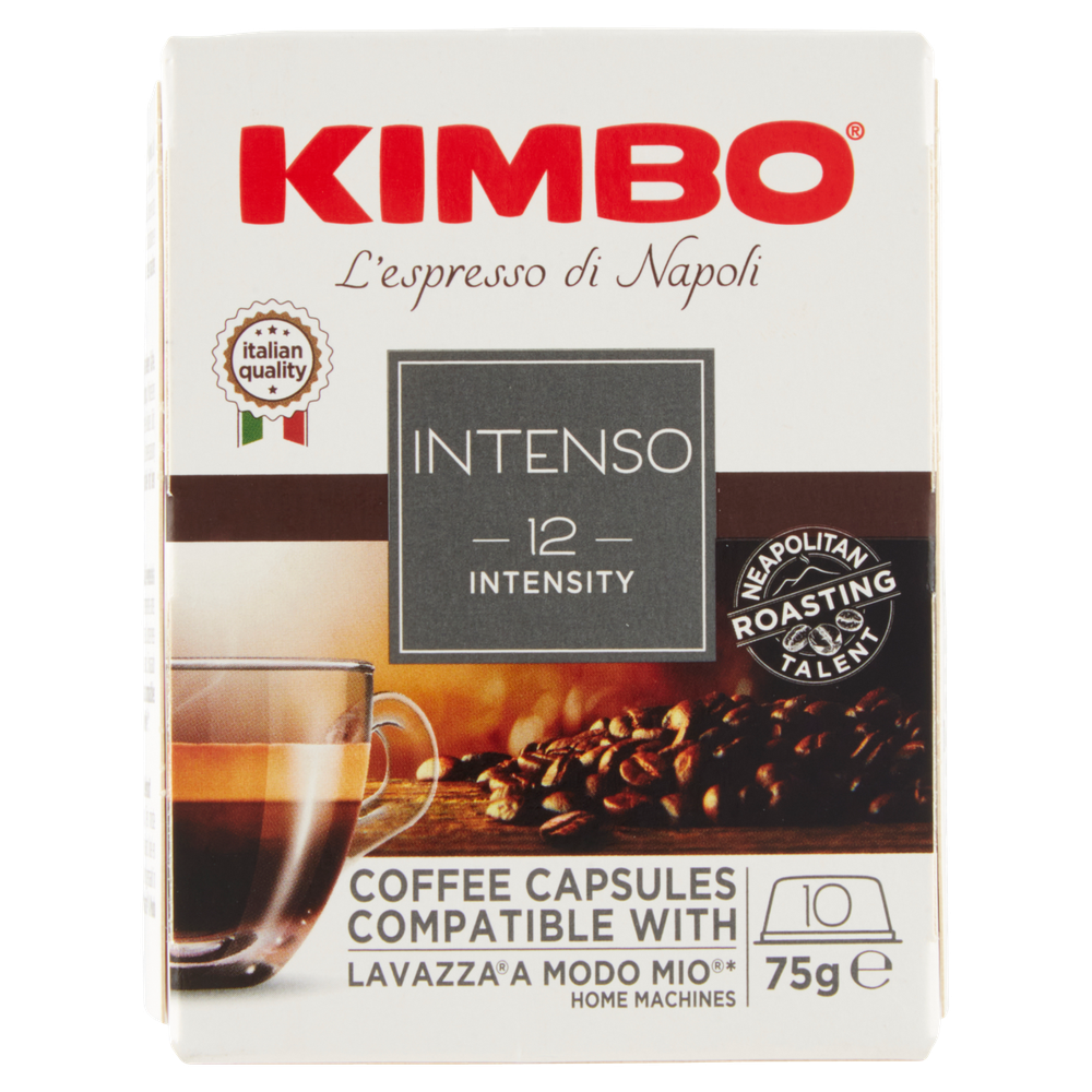 Caps Caffè Kimbo Intenso Compatibili Sistema A Modo Mio Conf.10 Caps