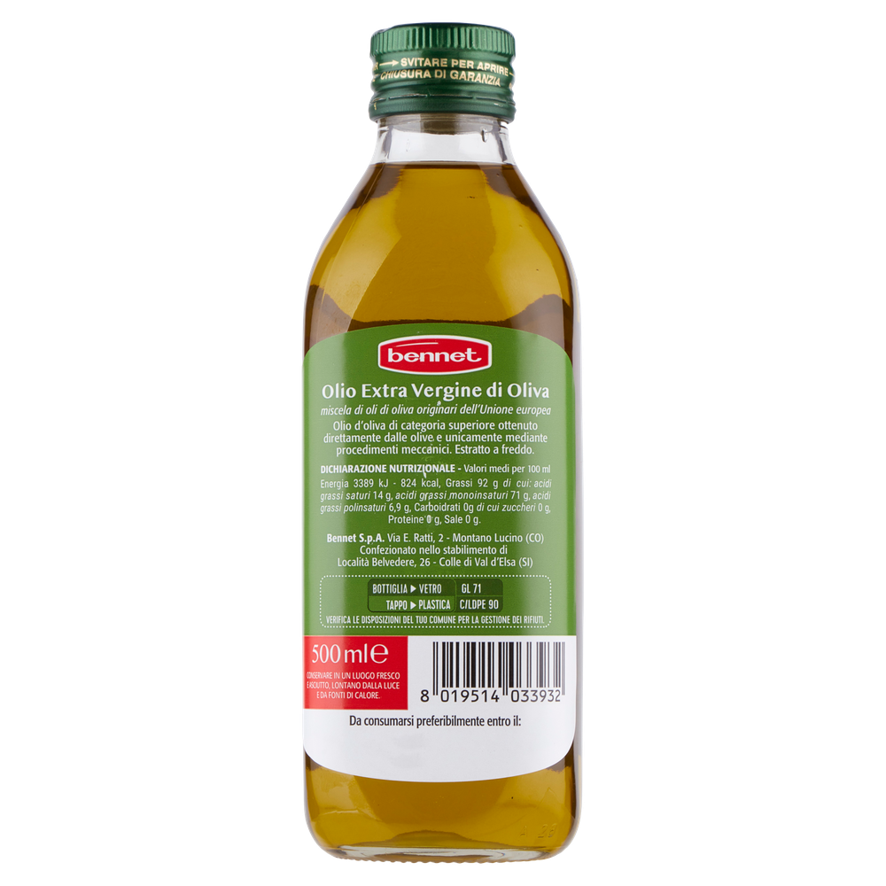 Olio Extra Vergine Di Oliva Classico Bennet - Foto 3