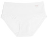 Slip Midi Donna Con Pizzo Taglia 6 Bianco Cotonella