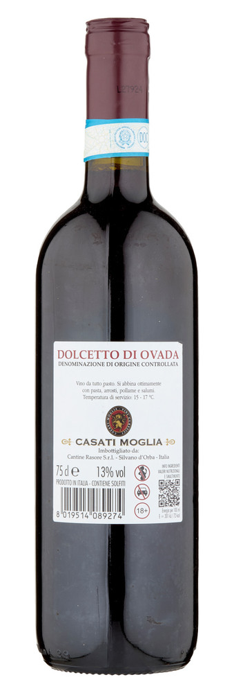 Dolcetto Di Ovada Doc Casati Moglia - Foto 3