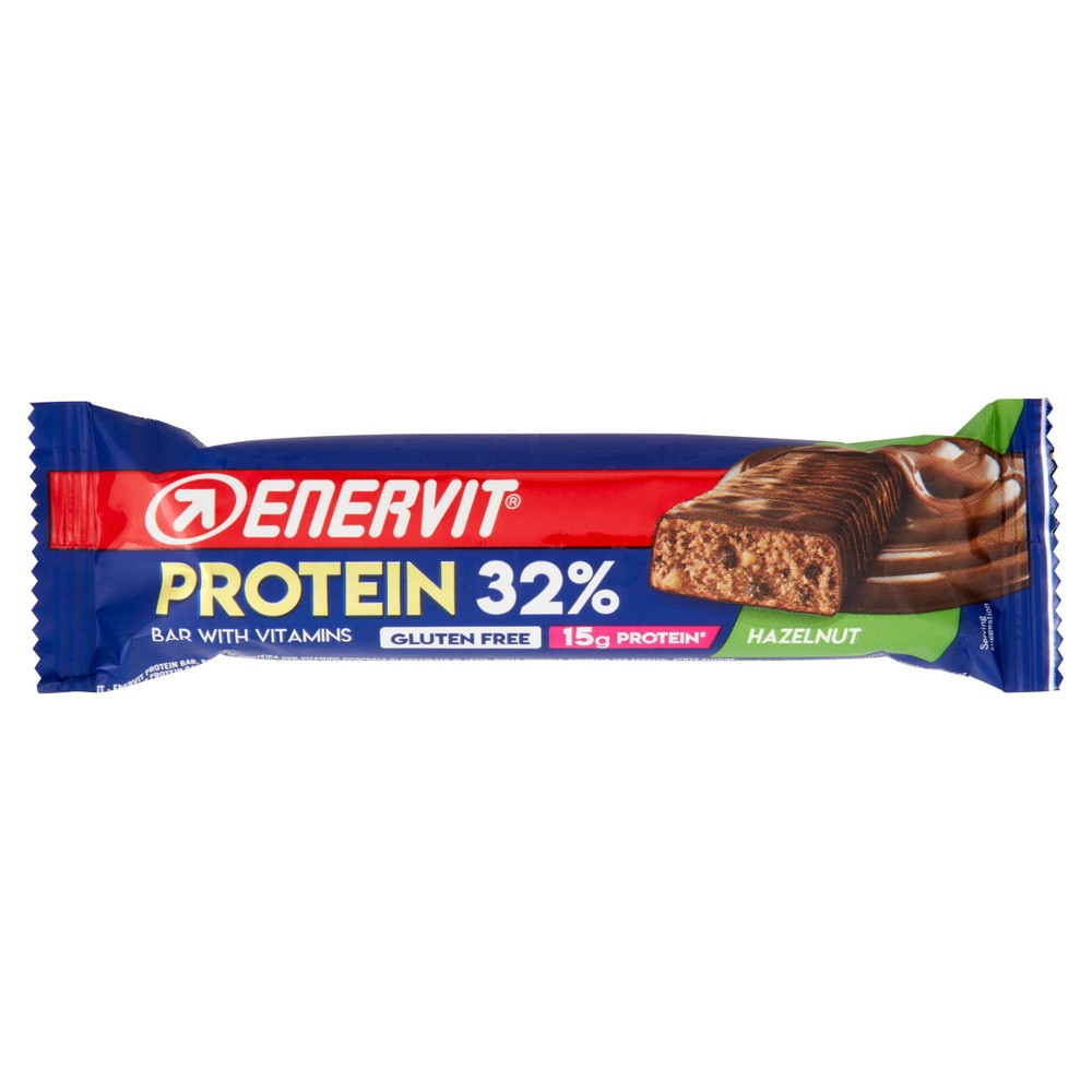 Enervit Protein 32% Bar With Vitamins Hazelnut 48 G - Foto 1